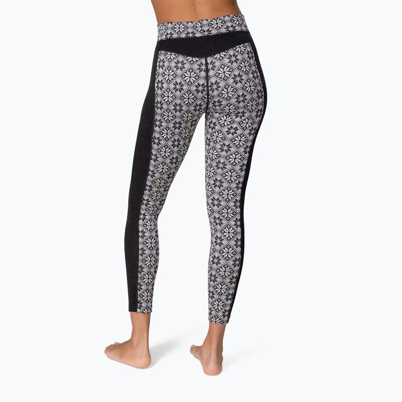 Pantaloni termoactivi pentru femei KARI TRAA Rose High Waist black 3