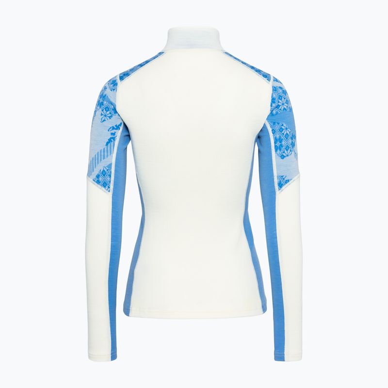 Bluză termoactivă pentru femei KARI TRAA Olea Half Zip ocean 6