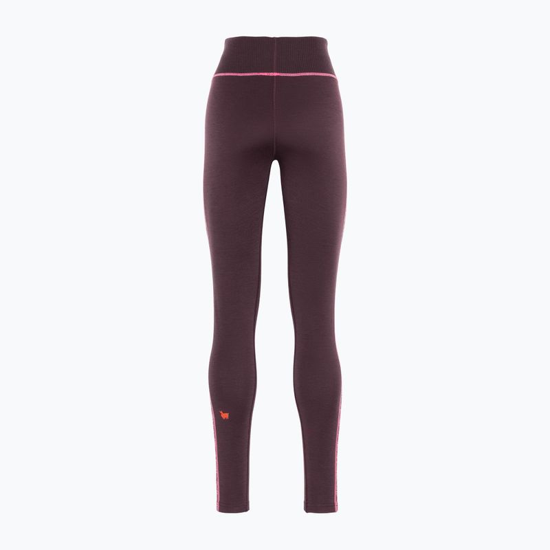 Pantaloni termoactivi pentru femei KARI TRAA Tale cocoa powder 7