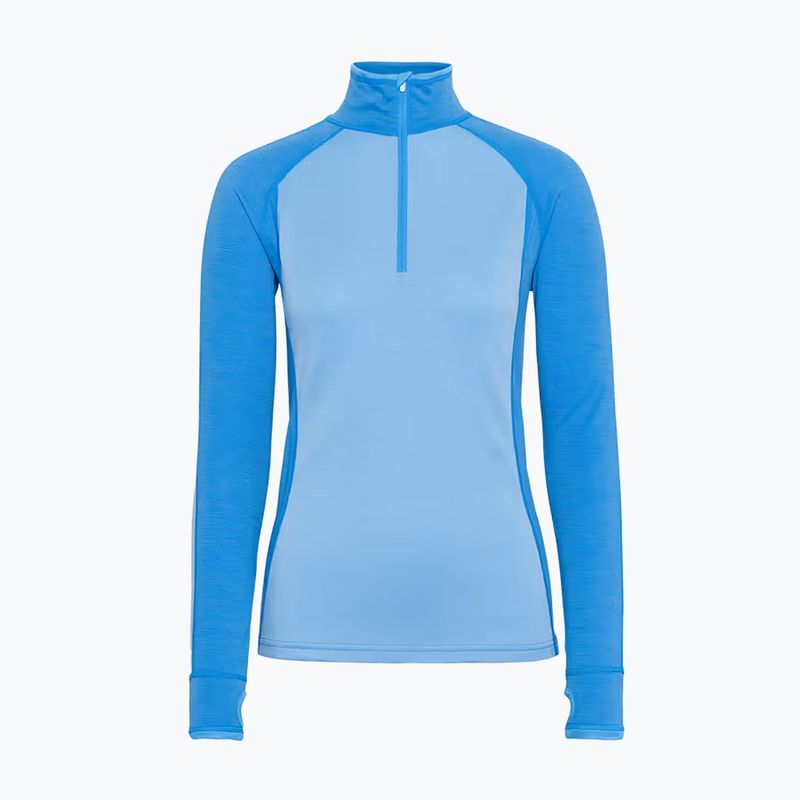 Bluză termoactivă pentru femei KARI TRAA Mila Half Zip ocean 6