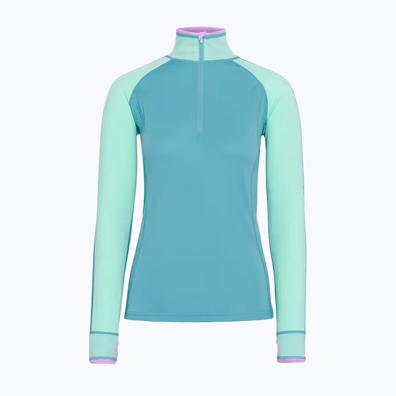 Bluză termoactivă pentru femei KARI TRAA Mila Half Zip blue lagoon 6