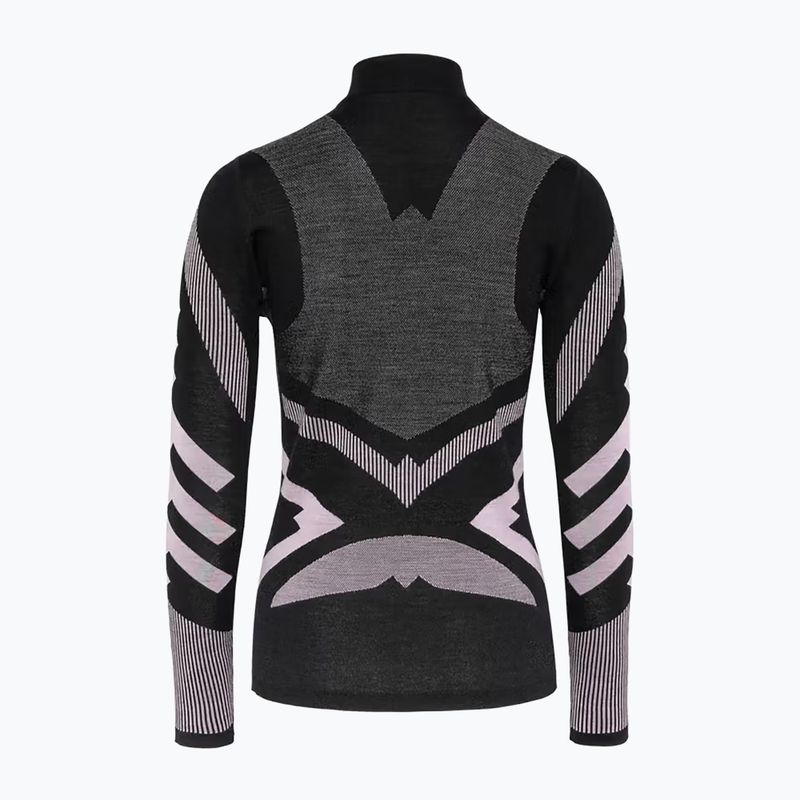 Bluză termoactivă pentru femei KARI TRAA Faith Half Zip black 5
