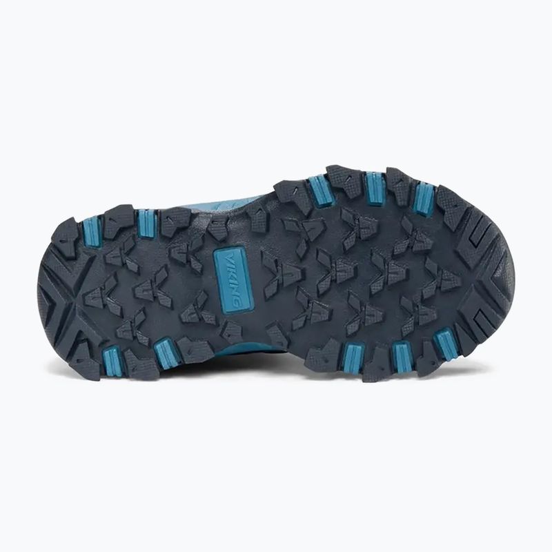 Încălțăminte pentru copii Viking Track Mid 2V Waterproof navy/demin 4