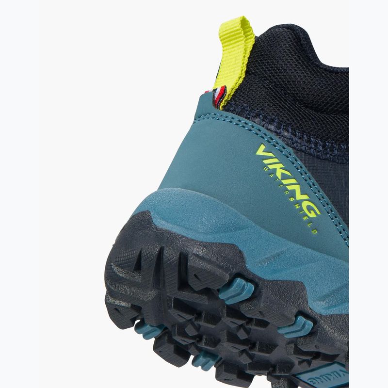Încălțăminte pentru copii Viking Footwear Track Mid 2V Waterproof navy/demin 8