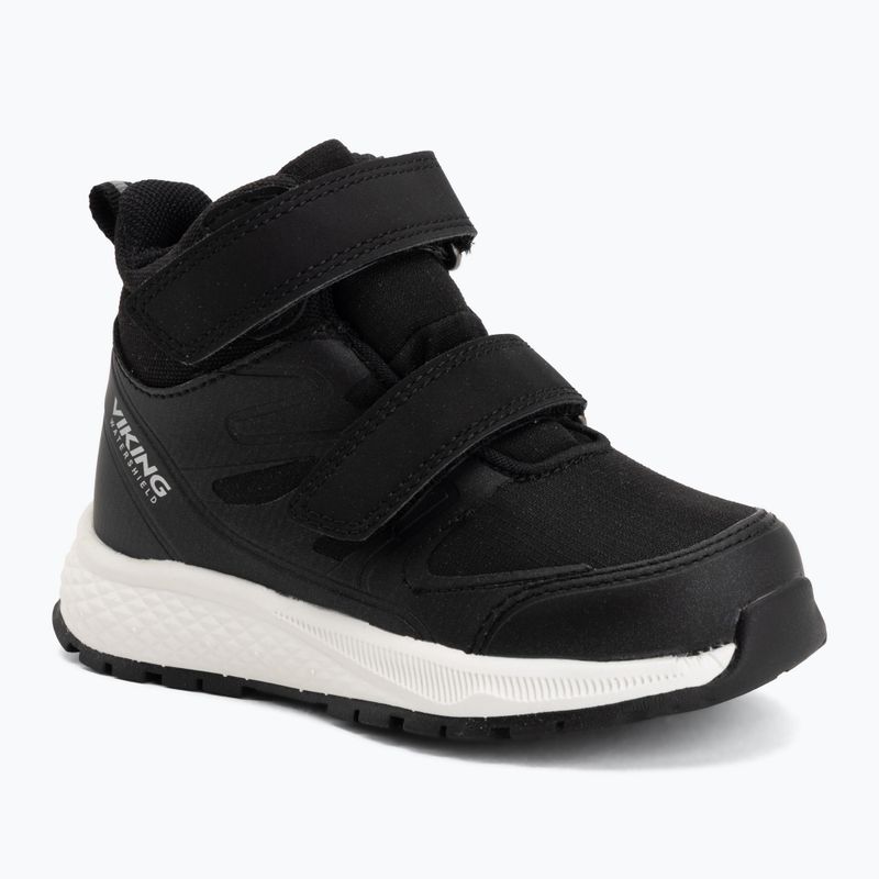 Încălțăminte pentru copii Viking Footwear Equip Mid 2V Waterproof negru