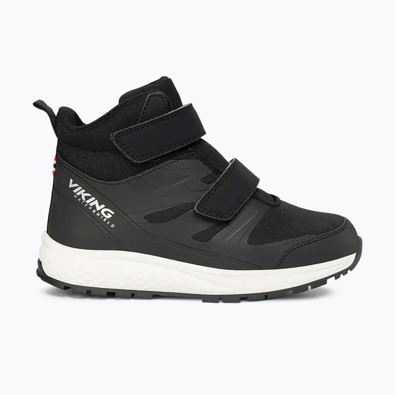 Încălțăminte pentru copii Viking Footwear Equip Mid 2V Waterproof negru 8