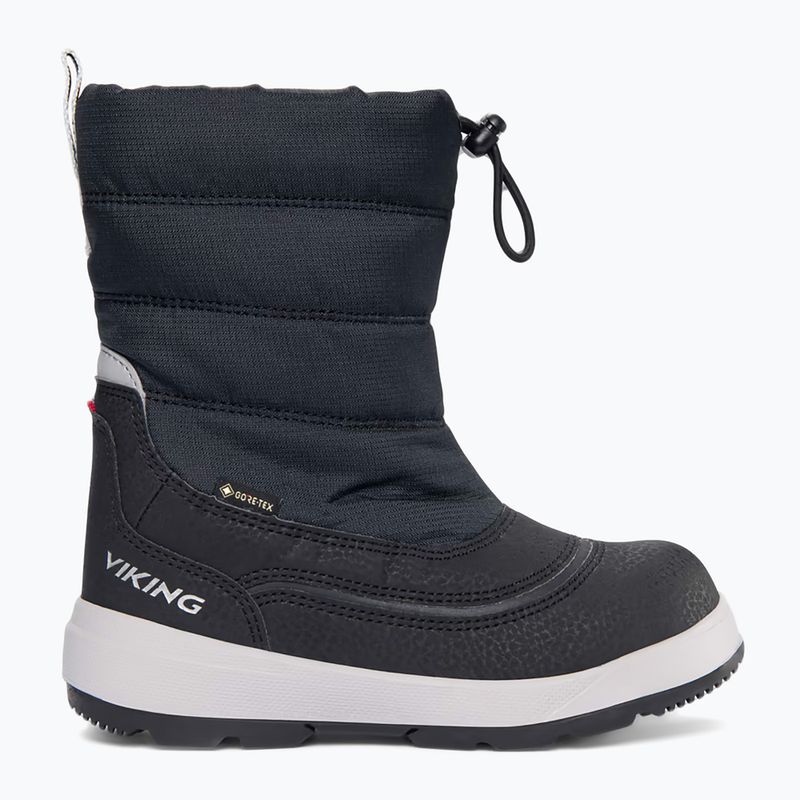 Ghete pentru copii Viking Footwear Toasty Pull-On Warm GTX black 9