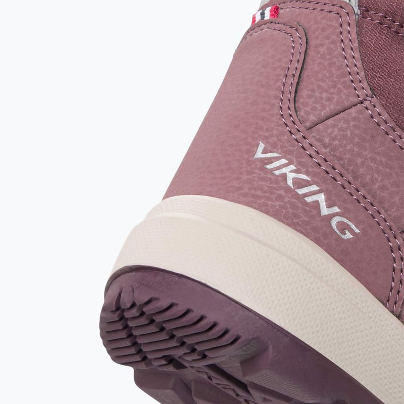 Ghete pentru copii Viking Footwear Toasty Pull-On Warm GTX antiquerose 9
