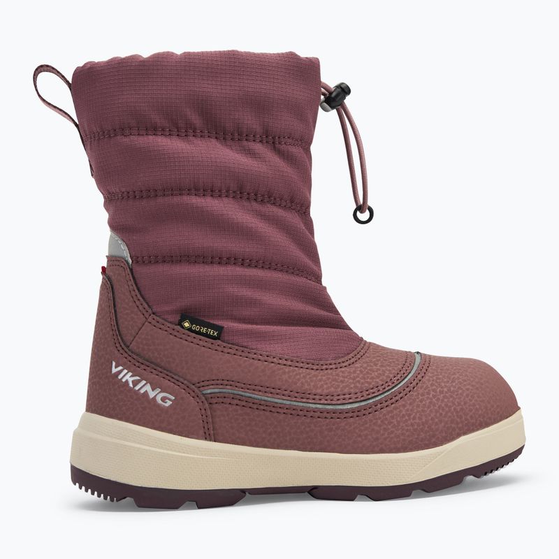 Ghete pentru copii Viking Footwear Toasty Pull-On Warm GTX antiquerose 2