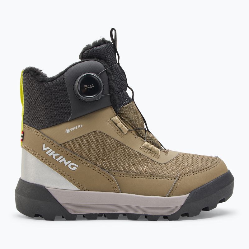 Ghete pentru copii Viking Expower Warm GTX BOA khaki 2