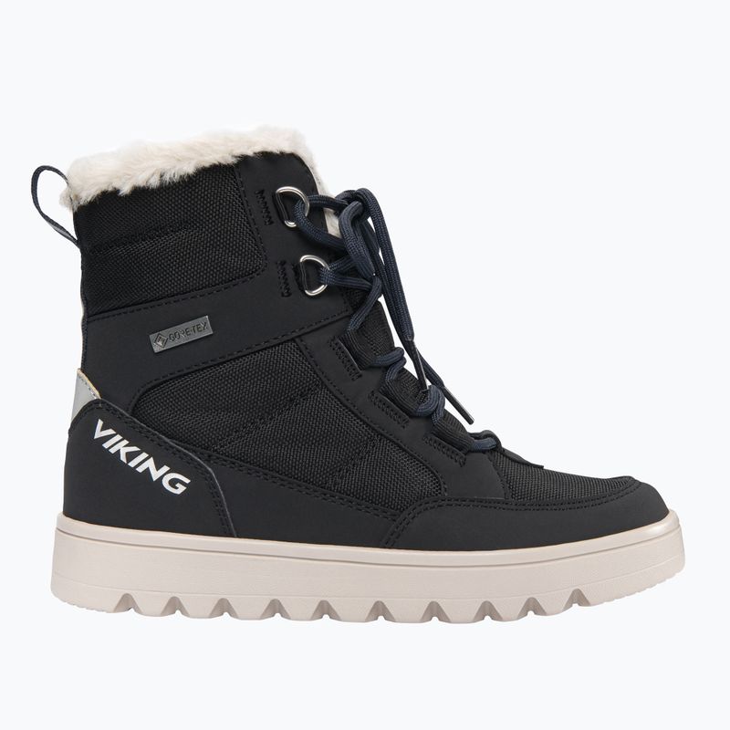 Ghete pentru copii Viking Fleek Warm GTX Zip black 9