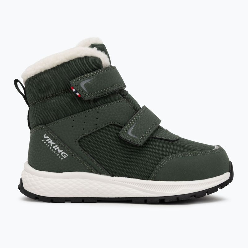 Ghete pentru copii Viking Footwear Equip Warm Waterproof 2V pine/black 2