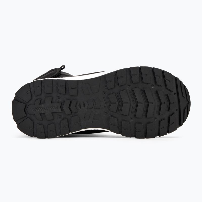 Ghete pentru copii Viking Footwear Equip Warm Waterproof 1V Pull On black 4