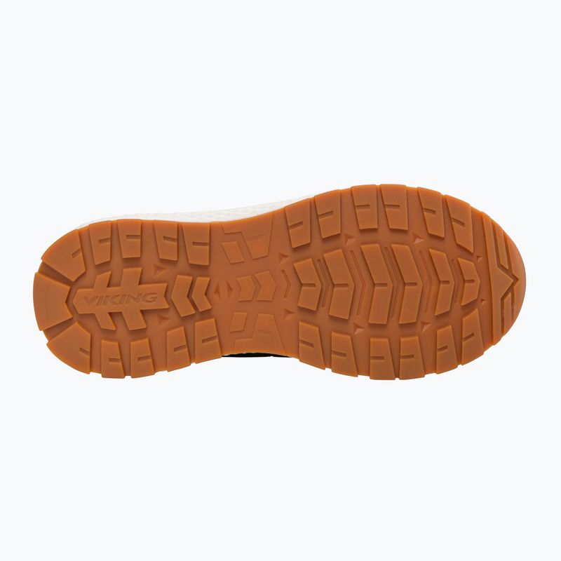 Ghete pentru copii Viking Footwear Equip Defence Warm WP 1V black/ charcoal 10