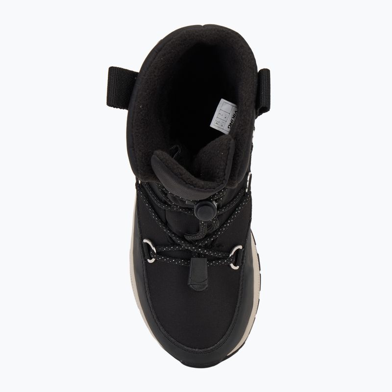 Ghete pentru copii Viking Footwear Equip Warm Waterproof SL black 5