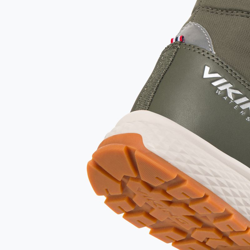 Ghete pentru copii Viking Footwear Equip Warm Waterproof SL olive 8