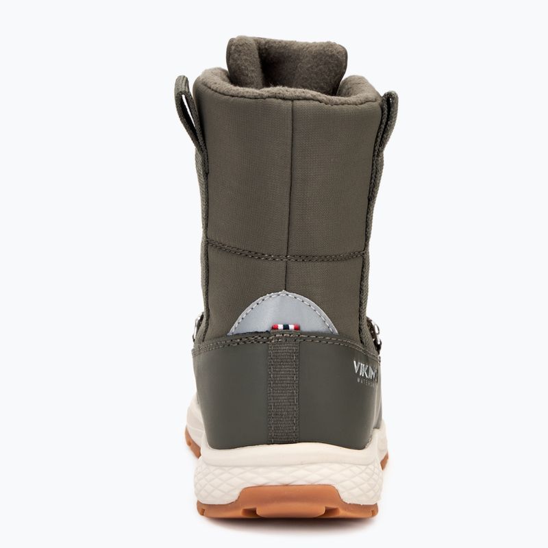 Ghete pentru copii Viking Footwear Equip Warm Waterproof SL olive 6