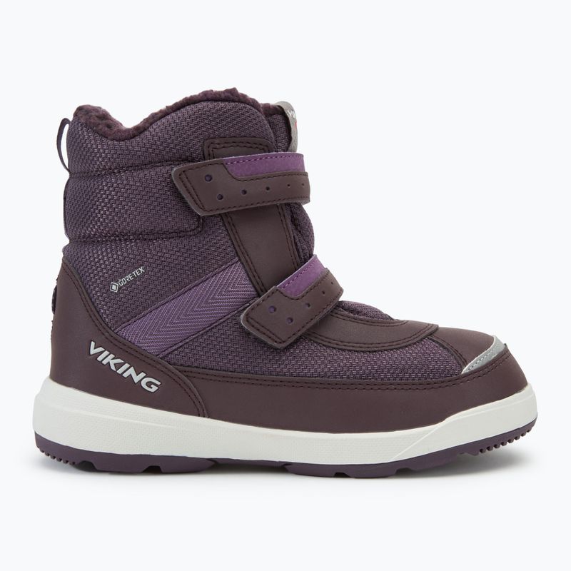 Ghete pentru copii Viking Footwear Play Reflex Warm GTX 2V grape/purple 2