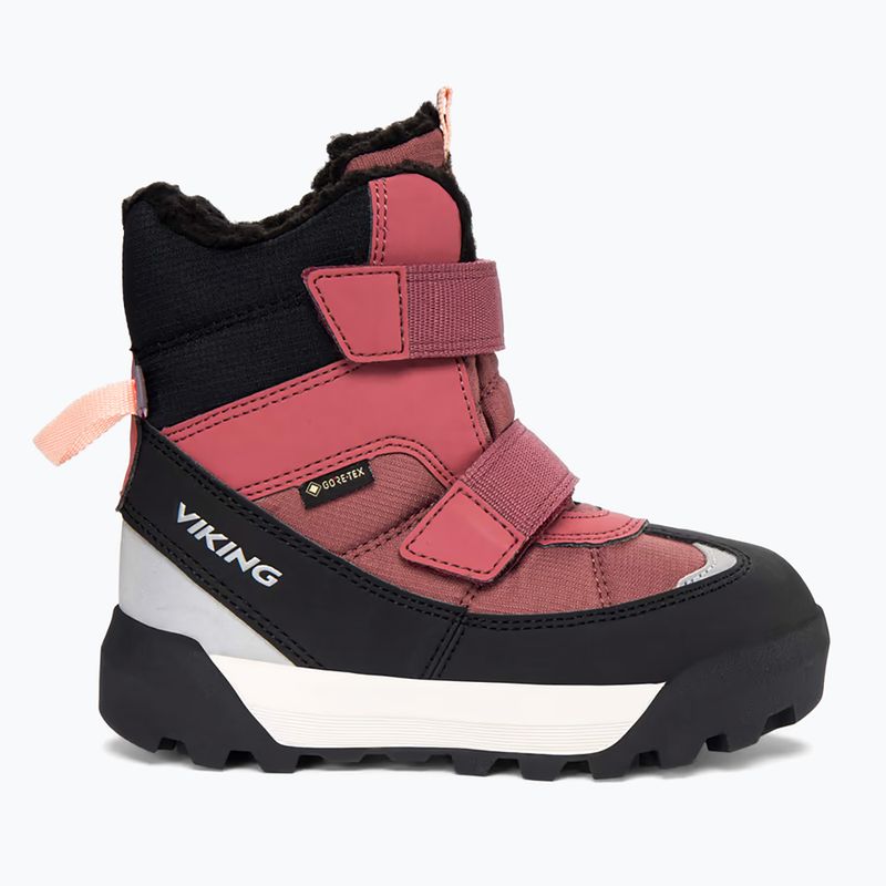 Ghete pentru copii Viking Footwear Expower Warm GTX 2V dark pink 9
