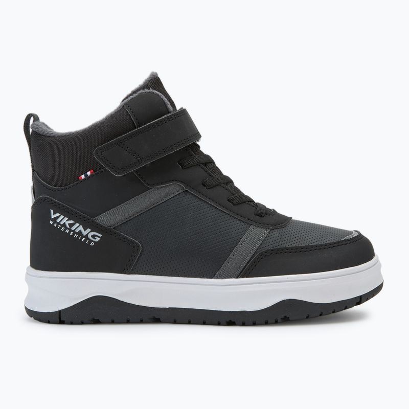 Încălțăminte pentru copii Viking Squad Warm Waterproof 1V black 2