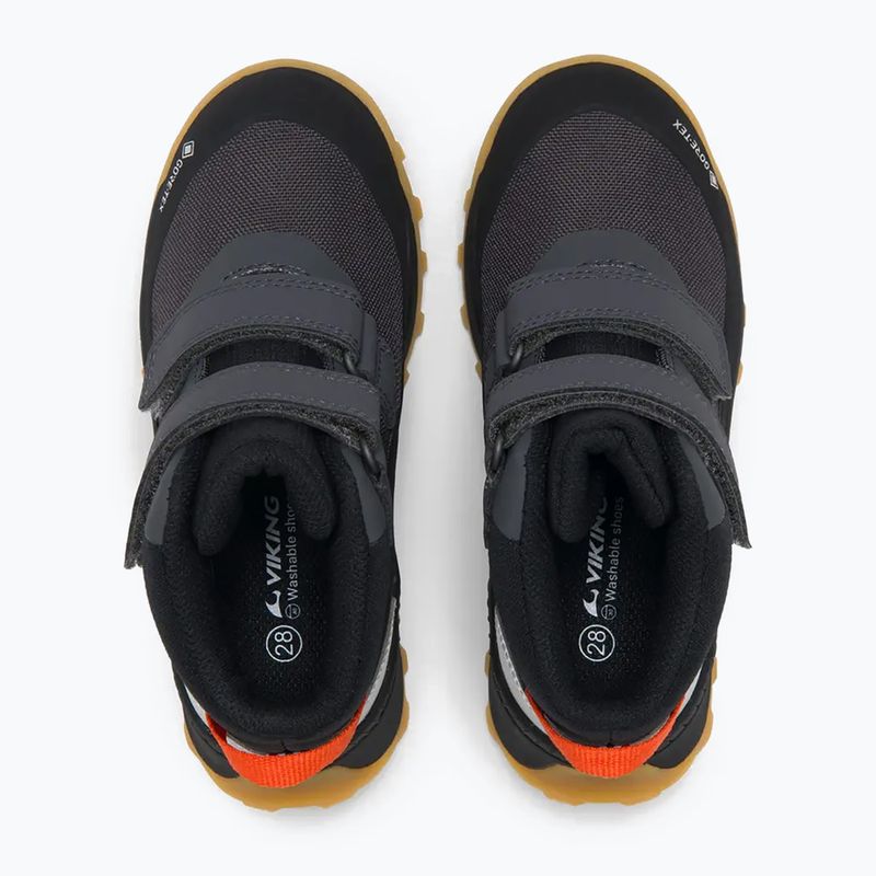 Încălțăminte pentru copii Viking Footwear Expower Mid 2V Gore-Tex negru 5