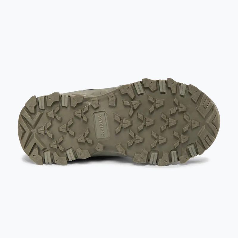 Încălțăminte pentru copii Viking Track Mid 2V Waterproot olive 4