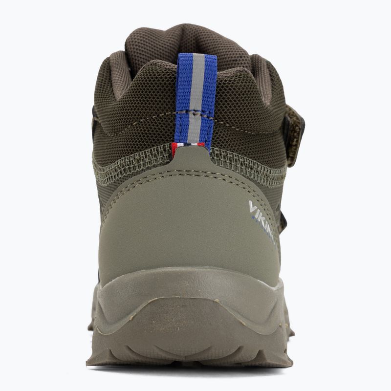 Încălțăminte pentru copii Viking Track Mid 2V Waterproot olive 6
