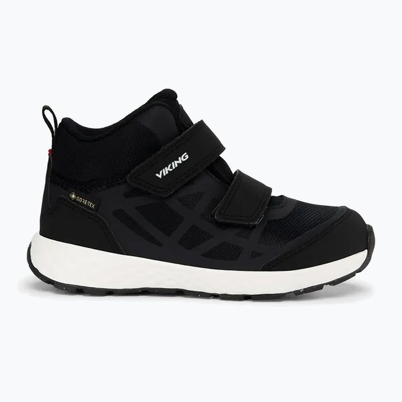 Încălțăminte pentru copii Viking Footwear Veme Reflex Mid 2V Gore-Tex negru/alb 8