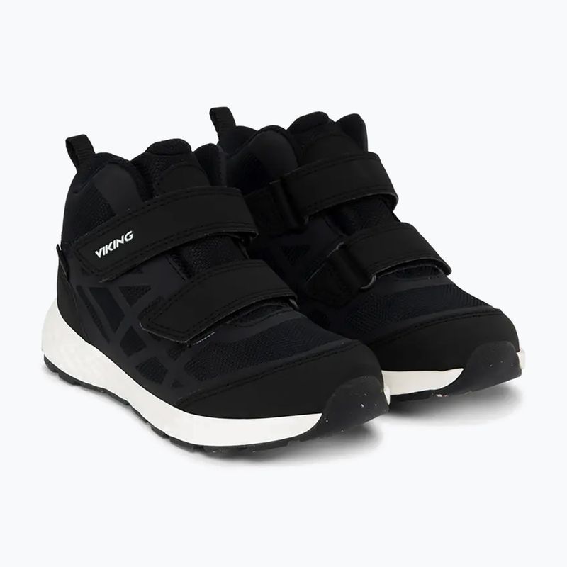 Încălțăminte pentru copii Viking Footwear Veme Reflex Mid 2V Gore-Tex negru/alb 10