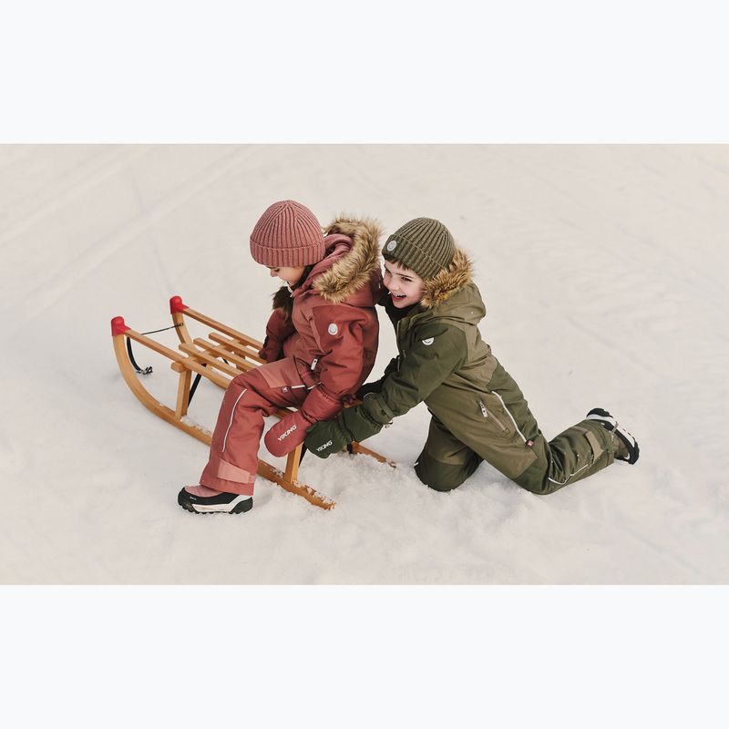 Ghete pentru copii Viking Footwear Expower Warm GTX 2V olive 9