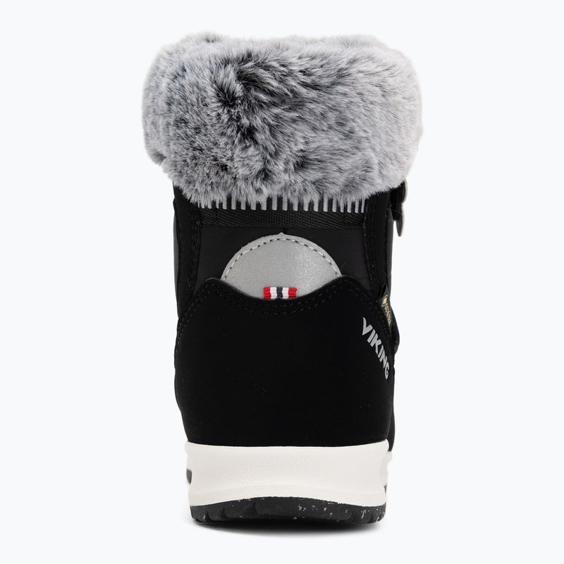 Ghete pentru copii Viking Footwear Belle Butterfly Warm GTX 2V black 6