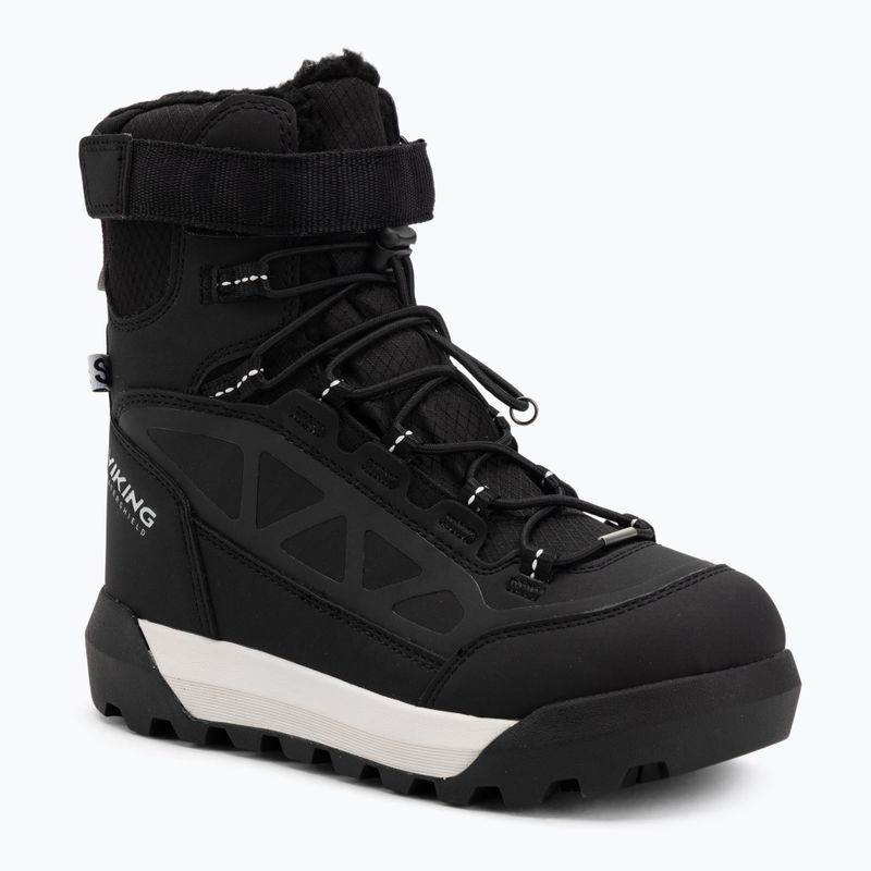 Ghete pentru copii Viking Footwear Constrictor Warm SC Waterproof 1V SL black