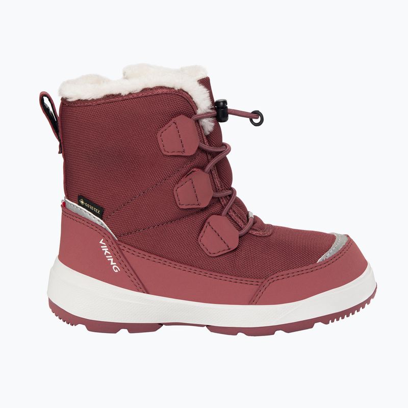 Ghete Viking Footwear Toasty Warm GTX Zip dark pink