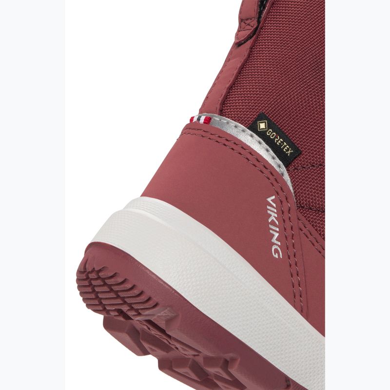 Ghete Viking Footwear Toasty Warm GTX Zip dark pink 6