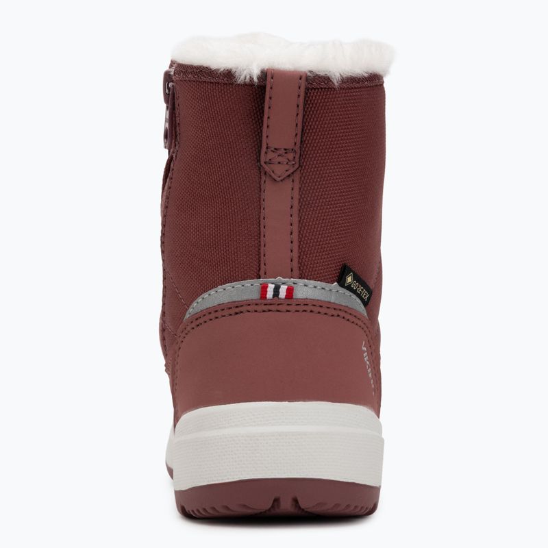 Ghete Viking Footwear Toasty Warm GTX Zip dark pink 6