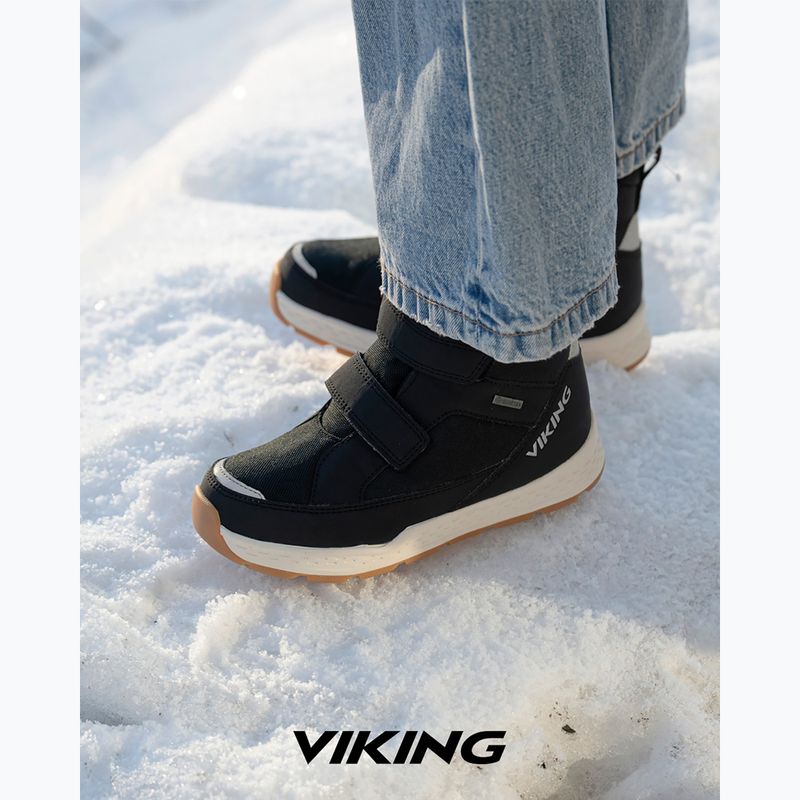 Ghete pentru copii Viking Footwear Espo Warm GTX 2V black 9