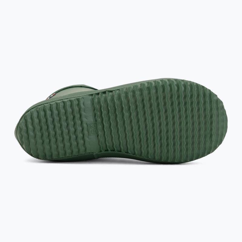 Cizme de cauciuc pentru copii Viking Footwear Alv Indie Print verde 4
