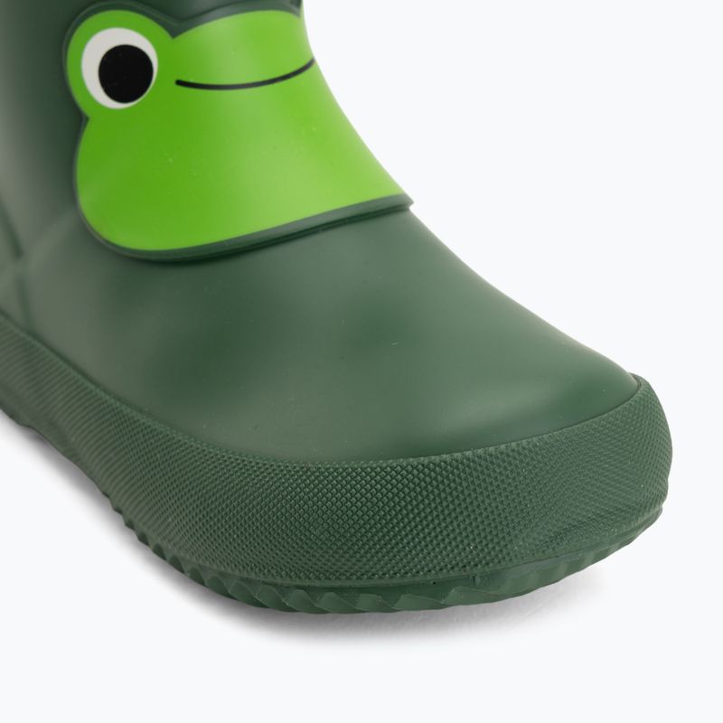 Cizme de cauciuc pentru copii Viking Footwear Alv Indie Print verde 7