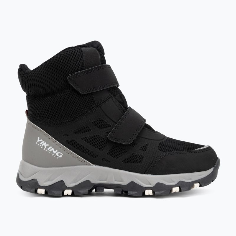Încălțăminte pentru copii Viking Footwear Track Warm Waterproof 2V black 2