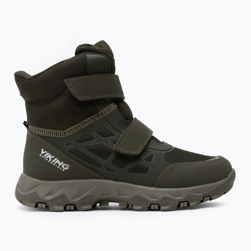 Încălțăminte pentru copii Viking Footwear Track Warm Waterproof 2V olive 2