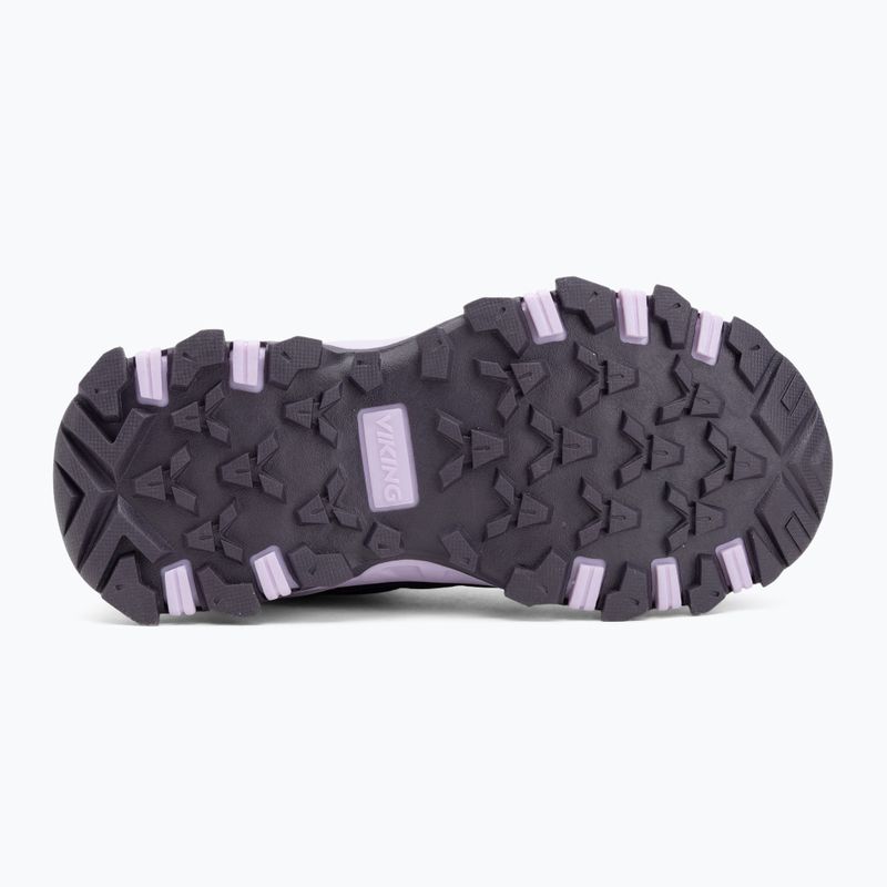 Încălțăminte pentru copii Viking Footwear Track Warm Waterproof 2V aubergine 4