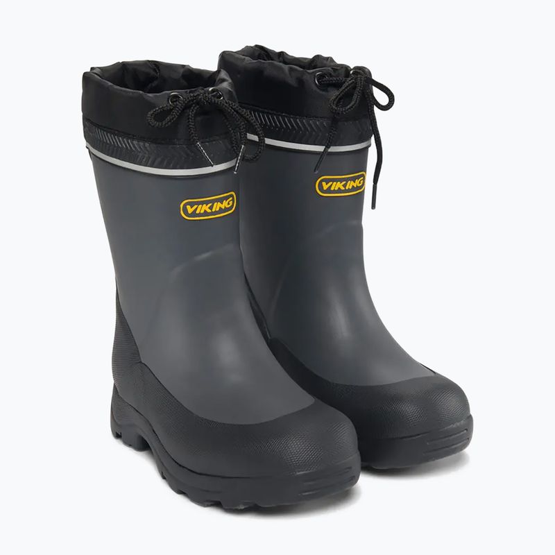 Cizme pentru copii Viking Footwear Storm Warm black 3