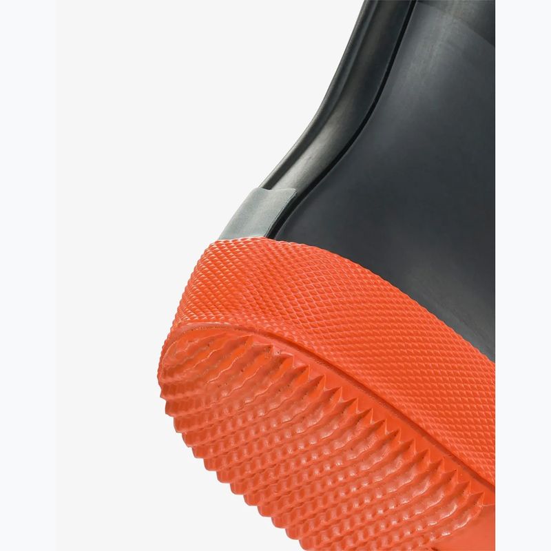 Cizme de cauciuc pentru copii Viking Footwear Alv Barefoot Paw Print negru 13