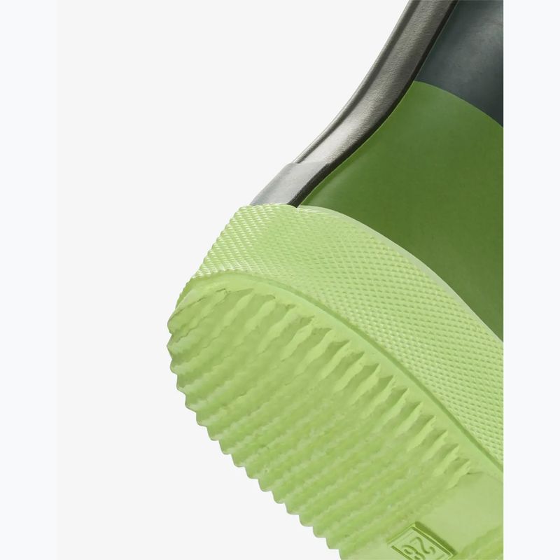 Cizme de cauciuc pentru copii Viking Footwear Alv Barefoot Paw Print verde deschis/verde 13