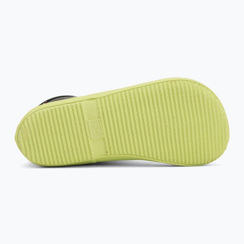 Cizme de cauciuc pentru copii Viking Footwear Alv Barefoot Paw Print verde deschis/verde 4