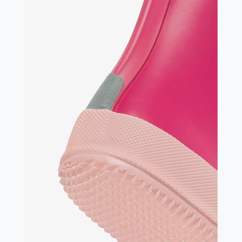 Cizme de cauciuc pentru copii Viking Footwear Alv Barefoot Paw Print roz deschis/magenta 13