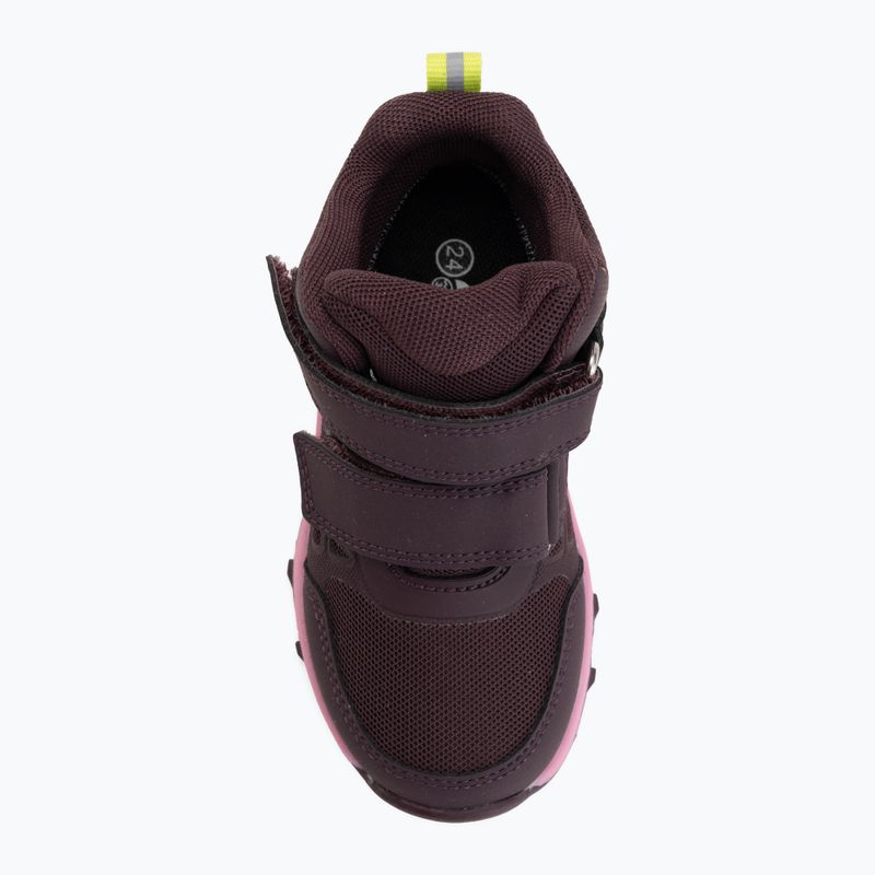 Încălțăminte pentru copii Viking Footwear Track Mid 2V Waterproof prune/multicolor 5
