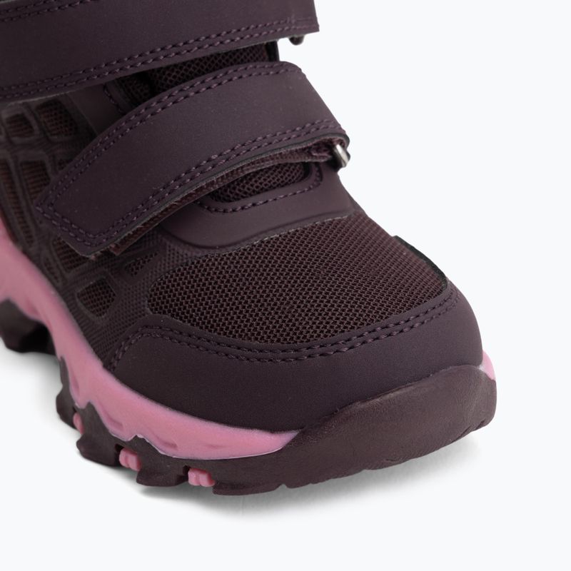 Încălțăminte pentru copii Viking Footwear Track Mid 2V Waterproof prune/multicolor 7
