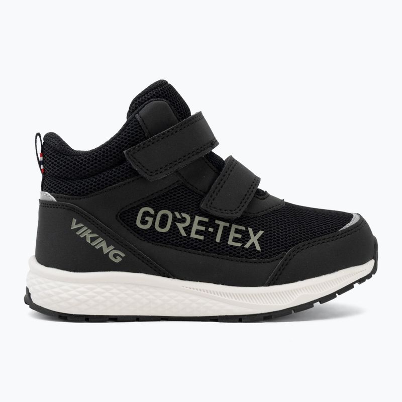 Încălțăminte pentru copii Viking Footwear Bouncy Mid 2V Gore-Tex negru 2