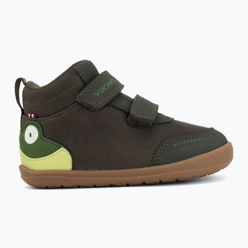 Încălțăminte barefoot pentru copii Viking Alv Barefoot Mid 2V Waterproof pine 2